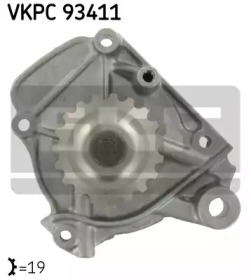 Водяной насос / прокладка SKF для HONDA CIVIC VI Fastback (MA, MB) 1.5 i Vtec-E (MA9)